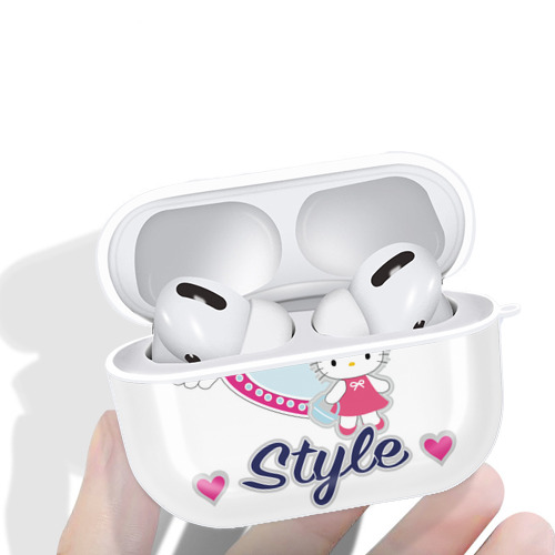 Hello Kitty ハローキティ 【AirPods Pro用】ハードシェル保護ケース 耐衝撃・防指紋・カラビナ付き商品仕様