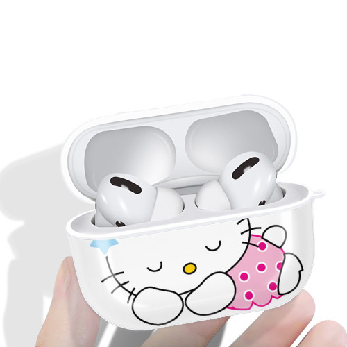 Hello Kitty ハローキティ 【AirPods Pro用】ハードシェル保護ケース 耐衝撃・防指紋・カラビナ付き商品仕様