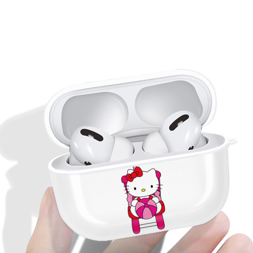 Hello Kitty ハローキティ 【AirPods Pro用】ハードシェル保護ケース 耐衝撃・防指紋・カラビナ付き商品仕様