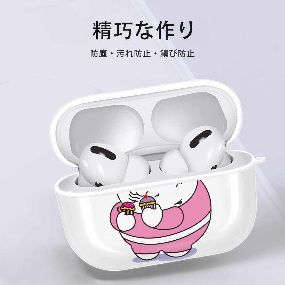 Hello Kitty ハローキティ 【AirPods Pro用】ハードシェル保護ケース 耐衝撃・防指紋・カラビナ付き商品仕様