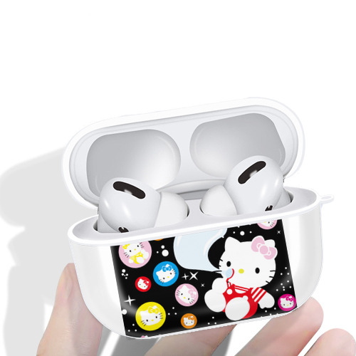 Hello Kitty ハローキティ 【AirPods Pro用】ハードシェル保護ケース 耐衝撃・防指紋・カラビナ付き商品仕様