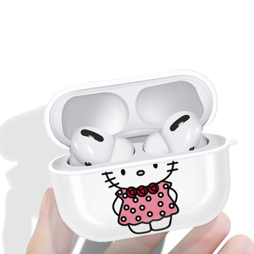 Hello Kitty ハローキティ 【AirPods Pro用】ハードシェル保護ケース 耐衝撃・防指紋・カラビナ付き商品仕様