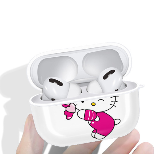 Hello Kitty ハローキティ 【AirPods Pro用】ハードシェル保護ケース 耐衝撃・防指紋・カラビナ付き商品仕様