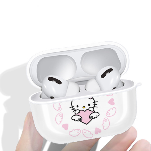 Hello Kitty ハローキティ 【AirPods Pro用】ハードシェル保護ケース 耐衝撃・防指紋・カラビナ付き商品仕様