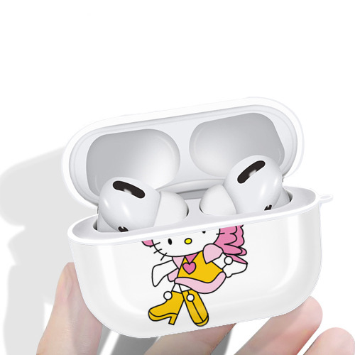 Hello Kitty ハローキティ 【AirPods Pro用】ハードシェル保護ケース 耐衝撃・防指紋・カラビナ付き商品仕様