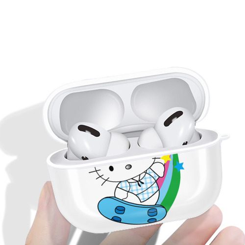 Hello Kitty ハローキティ 【AirPods Pro用】ハードシェル保護ケース 耐衝撃・防指紋・カラビナ付き商品仕様