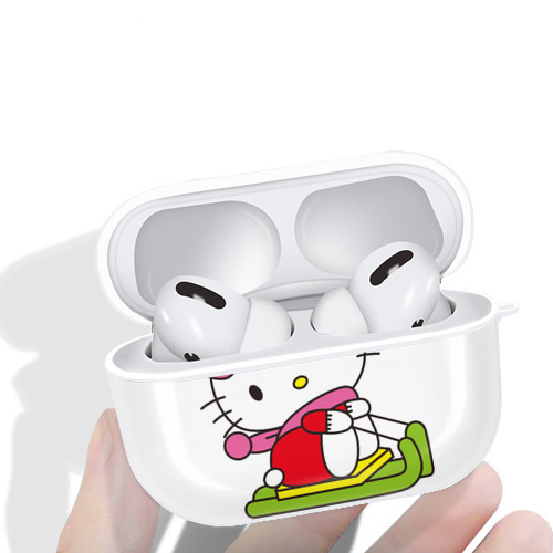 Hello Kitty ハローキティ 【AirPods Pro用】ハードシェル保護ケース 耐衝撃・防指紋・カラビナ付き商品仕様