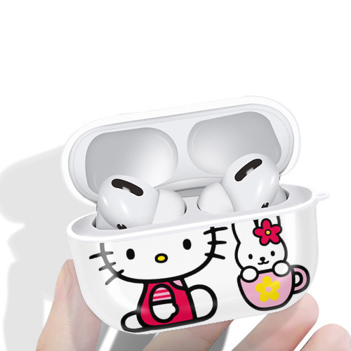 Hello Kitty ハローキティ 【AirPods Pro用】ハードシェル保護ケース 耐衝撃・防指紋・カラビナ付き商品仕様