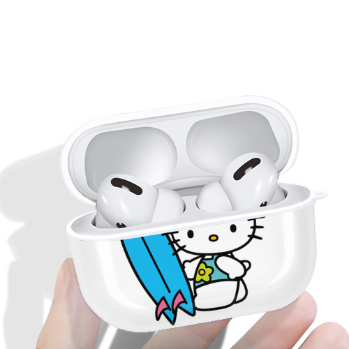 Hello Kitty ハローキティ 【AirPods Pro用】ハードシェル保護ケース 耐衝撃・防指紋・カラビナ付き商品仕様