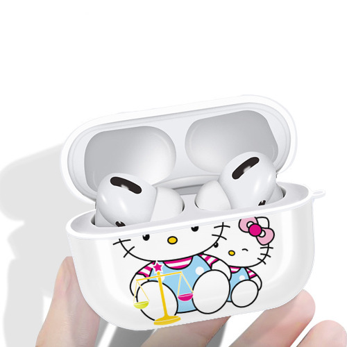Hello Kitty ハローキティ 【AirPods Pro用】ハードシェル保護ケース 耐衝撃・防指紋・カラビナ付き商品仕様