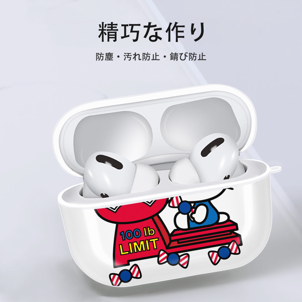 Hello Kitty ハローキティ 【AirPods Pro用】ハードシェル保護ケース 耐衝撃・防指紋・カラビナ付き商品仕様