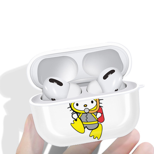 Hello Kitty ハローキティ 【AirPods Pro用】ハードシェル保護ケース 耐衝撃・防指紋・カラビナ付き商品仕様