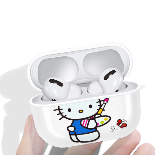 Hello Kitty ハローキティ 【AirPods Pro用】ハードシェル保護ケース 耐衝撃・防指紋・カラビナ付き商品仕様