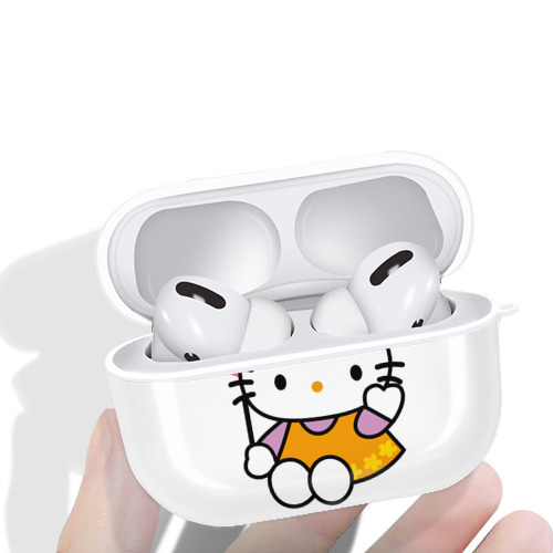 Hello Kitty ハローキティ 【AirPods Pro用】ハードシェル保護ケース 耐衝撃・防指紋・カラビナ付き商品仕様