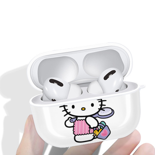 Hello Kitty ハローキティ 【AirPods Pro用】ハードシェル保護ケース 耐衝撃・防指紋・カラビナ付き商品仕様