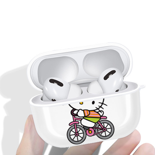 Hello Kitty ハローキティ 【AirPods Pro用】ハードシェル保護ケース 耐衝撃・防指紋・カラビナ付き商品仕様