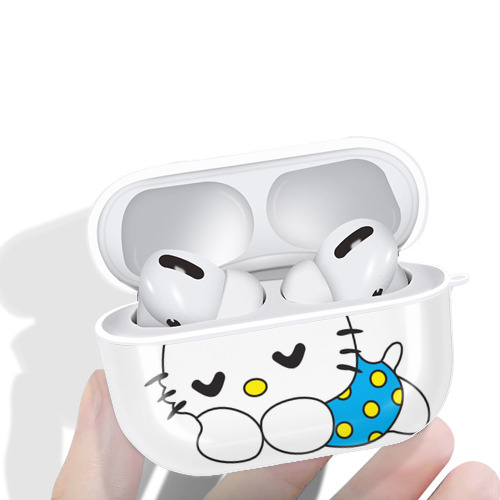 Hello Kitty ハローキティ 【AirPods Pro用】ハードシェル保護ケース 耐衝撃・防指紋・カラビナ付き商品仕様