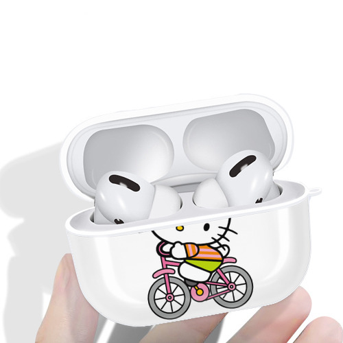 Hello Kitty ハローキティ 【AirPods Pro用】ハードシェル保護ケース 耐衝撃・防指紋・カラビナ付き商品仕様