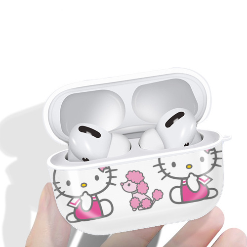 Hello Kitty ハローキティ 【AirPods Pro用】ハードシェル保護ケース 耐衝撃・防指紋・カラビナ付き商品仕様