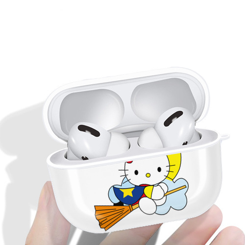Hello Kitty ハローキティ 【AirPods Pro用】ハードシェル保護ケース 耐衝撃・防指紋・カラビナ付き商品仕様