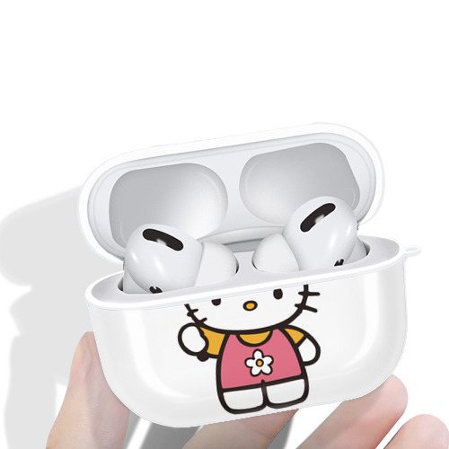 Hello Kitty ハローキティ 【AirPods Pro用】ハードシェル保護ケース 耐衝撃・防指紋・カラビナ付き商品仕様