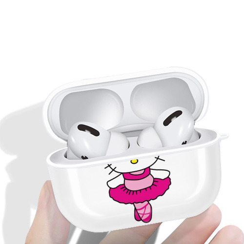 Hello Kitty ハローキティ 【AirPods Pro用】ハードシェル保護ケース 耐衝撃・防指紋・カラビナ付き商品仕様