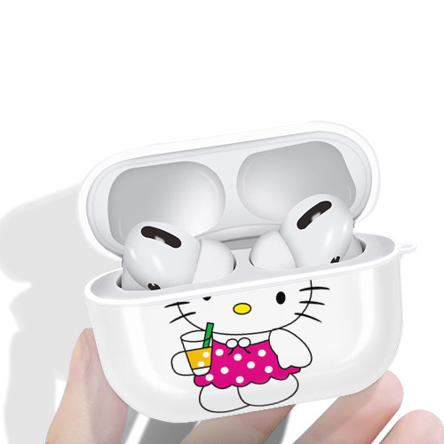 Hello Kitty ハローキティ 【AirPods Pro用】ハードシェル保護ケース 耐衝撃・防指紋・カラビナ付き商品仕様