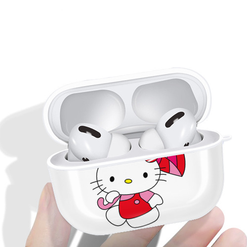 Hello Kitty ハローキティ 【AirPods Pro用】ハードシェル保護ケース 耐衝撃・防指紋・カラビナ付き商品仕様