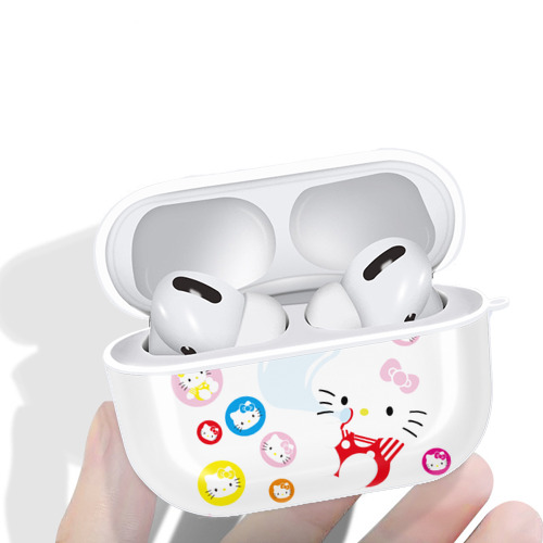 Hello Kitty ハローキティ 【AirPods Pro用】ハードシェル保護ケース 耐衝撃・防指紋・カラビナ付き商品仕様