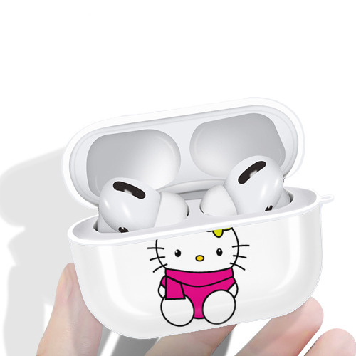 Hello Kitty ハローキティ 【AirPods Pro用】ハードシェル保護ケース 耐衝撃・防指紋・カラビナ付き商品仕様