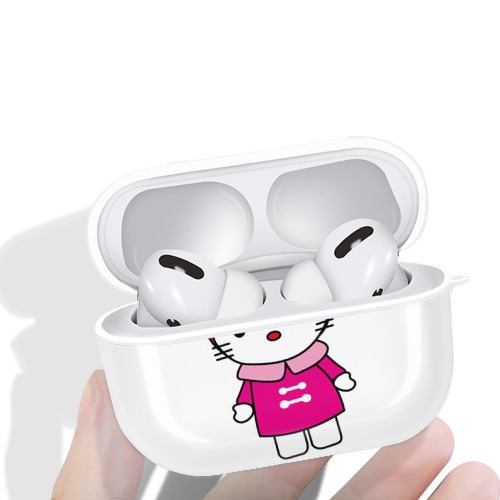 Hello Kitty ハローキティ 【AirPods Pro用】ハードシェル保護ケース 耐衝撃・防指紋・カラビナ付き商品仕様