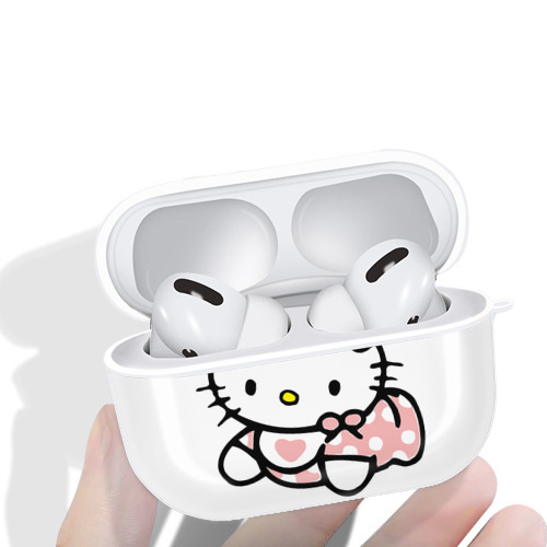 Hello Kitty ハローキティ 【AirPods Pro用】ハードシェル保護ケース 耐衝撃・防指紋・カラビナ付き商品仕様