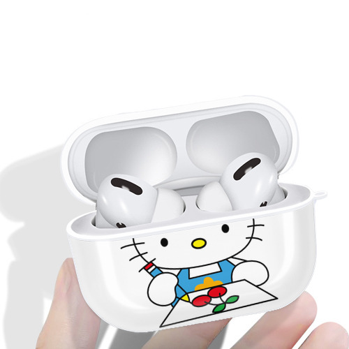 Hello Kitty ハローキティ 【AirPods Pro用】ハードシェル保護ケース 耐衝撃・防指紋・カラビナ付き商品仕様