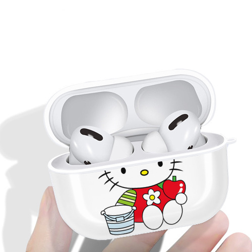 Hello Kitty ハローキティ 【AirPods Pro用】ハードシェル保護ケース 耐衝撃・防指紋・カラビナ付き商品仕様