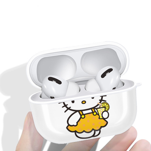 Hello Kitty ハローキティ 【AirPods Pro用】ハードシェル保護ケース 耐衝撃・防指紋・カラビナ付き商品仕様