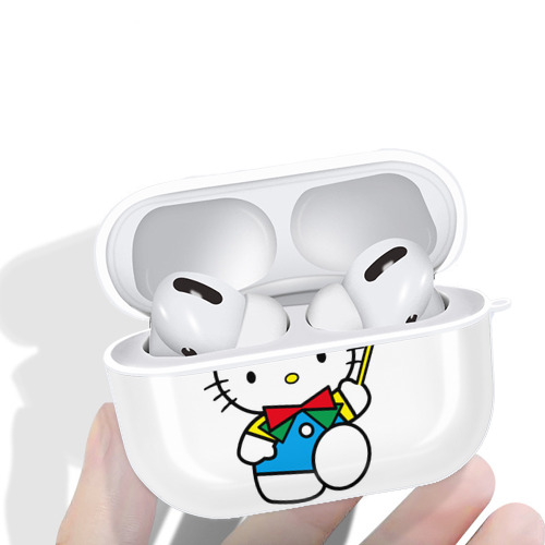 Hello Kitty ハローキティ 【AirPods Pro用】ハードシェル保護ケース 耐衝撃・防指紋・カラビナ付き商品仕様