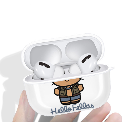 Hello Kitty ハローキティ 【AirPods Pro用】ハードシェル保護ケース 耐衝撃・防指紋・カラビナ付き商品仕様