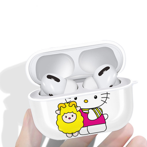 Hello Kitty ハローキティ 【AirPods Pro用】ハードシェル保護ケース 耐衝撃・防指紋・カラビナ付き商品仕様