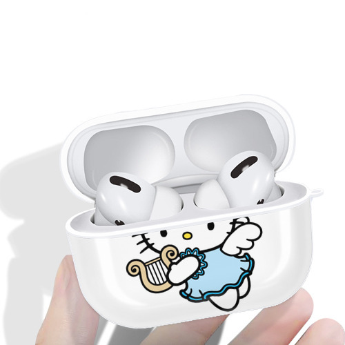 Hello Kitty ハローキティ 【AirPods Pro用】ハードシェル保護ケース 耐衝撃・防指紋・カラビナ付き商品仕様