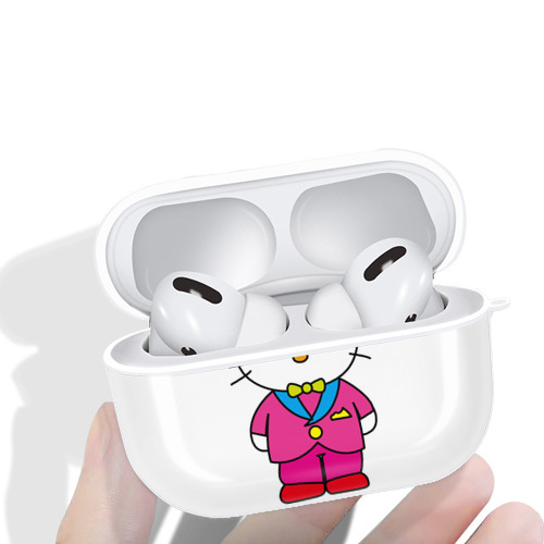 Hello Kitty ハローキティ 【AirPods Pro用】ハードシェル保護ケース 耐衝撃・防指紋・カラビナ付き商品仕様