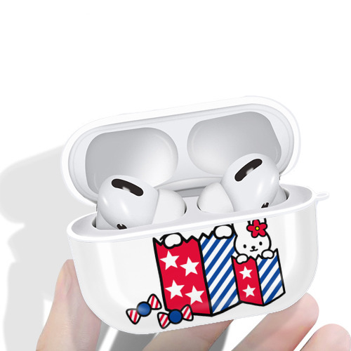 Hello Kitty ハローキティ 【AirPods Pro用】ハードシェル保護ケース 耐衝撃・防指紋・カラビナ付き商品仕様