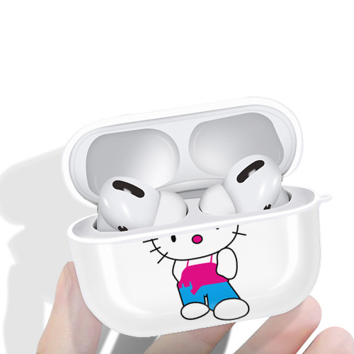 Hello Kitty ハローキティ 【AirPods Pro用】ハードシェル保護ケース 耐衝撃・防指紋・カラビナ付き商品仕様