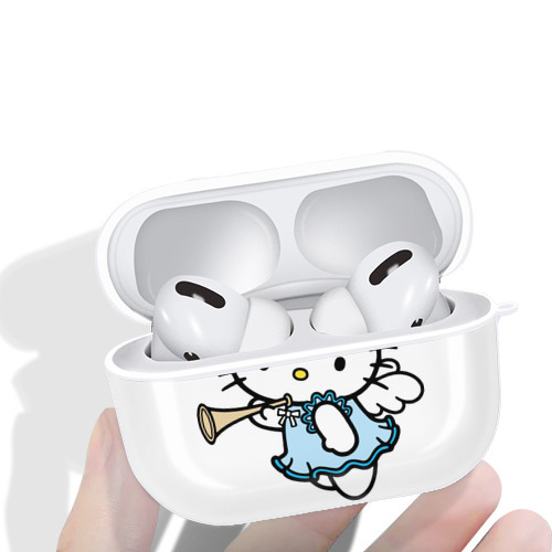 Hello Kitty ハローキティ 【AirPods Pro用】ハードシェル保護ケース 耐衝撃・防指紋・カラビナ付き商品仕様