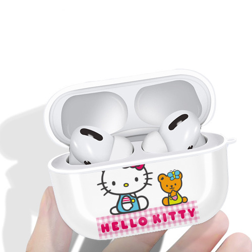 Hello Kitty ハローキティ 【AirPods Pro用】ハードシェル保護ケース 耐衝撃・防指紋・カラビナ付き商品仕様