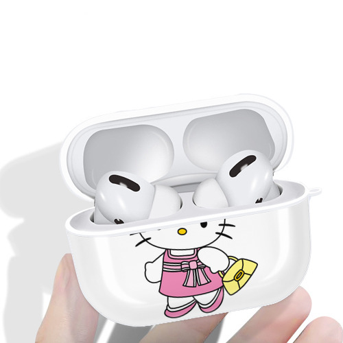 Hello Kitty ハローキティ 【AirPods Pro用】ハードシェル保護ケース 耐衝撃・防指紋・カラビナ付き商品仕様