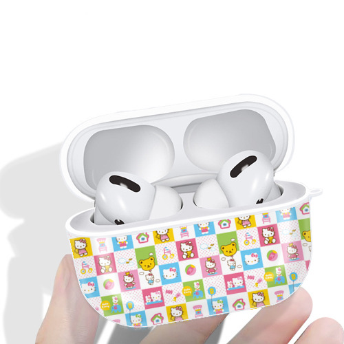 Hello Kitty ハローキティ 【AirPods Pro用】ハードシェル保護ケース 耐衝撃・防指紋・カラビナ付き商品仕様