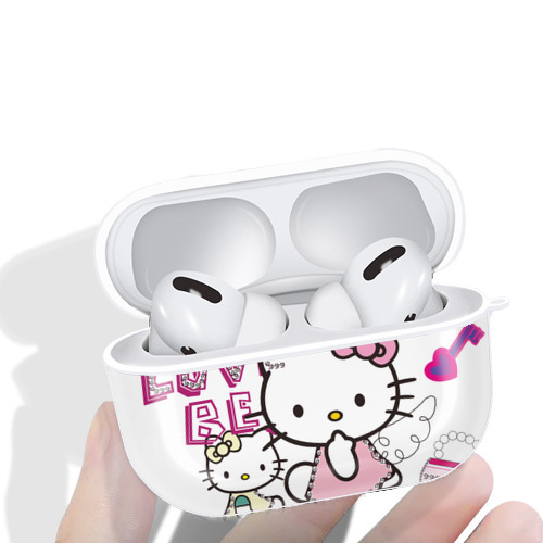 Hello Kitty ハローキティ 【AirPods Pro用】ハードシェル保護ケース 耐衝撃・防指紋・カラビナ付き商品仕様