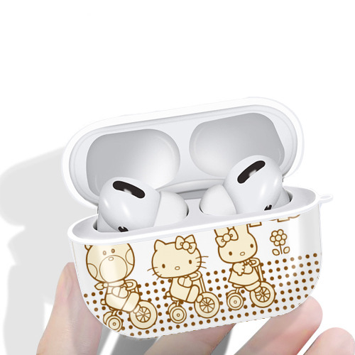Hello Kitty ハローキティ 【AirPods Pro用】ハードシェル保護ケース 耐衝撃・防指紋・カラビナ付き商品仕様