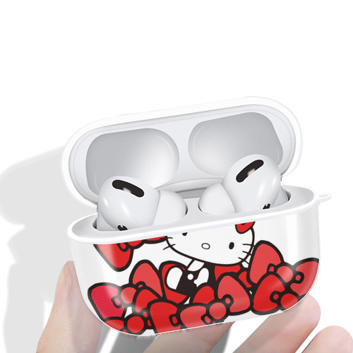 Hello Kitty ハローキティ 【AirPods Pro用】ハードシェル保護ケース 耐衝撃・防指紋・カラビナ付き商品仕様