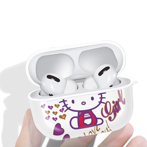 Hello Kitty ハローキティ 【AirPods Pro用】ハードシェル保護ケース 耐衝撃・防指紋・カラビナ付き商品仕様